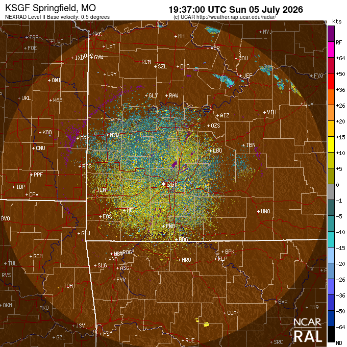 NEXRAD Level-II image