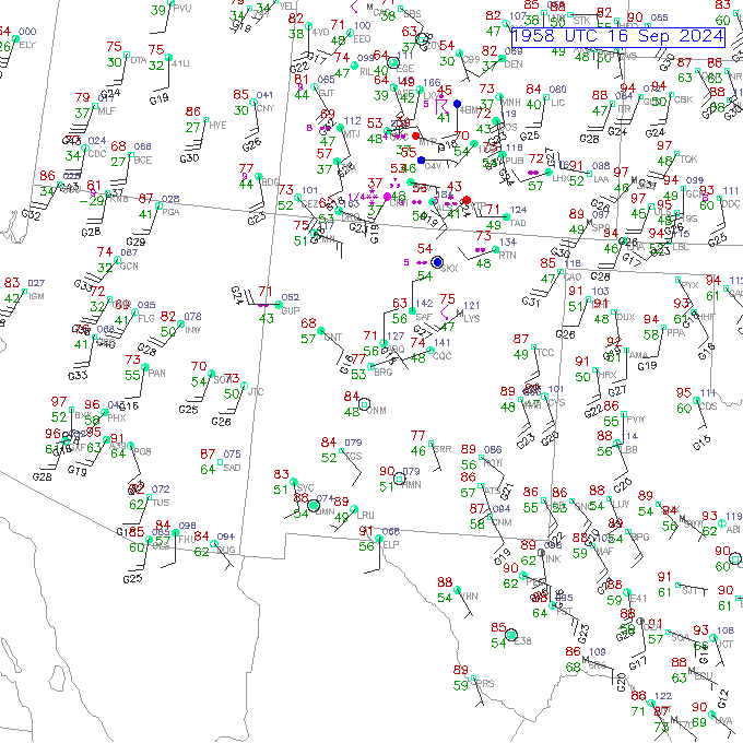 abq METAR plot