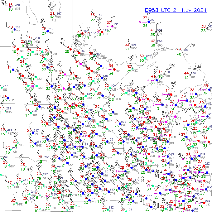 dlh METAR plot