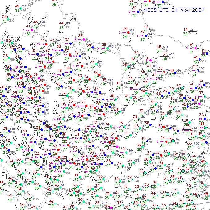 dtw METAR plot