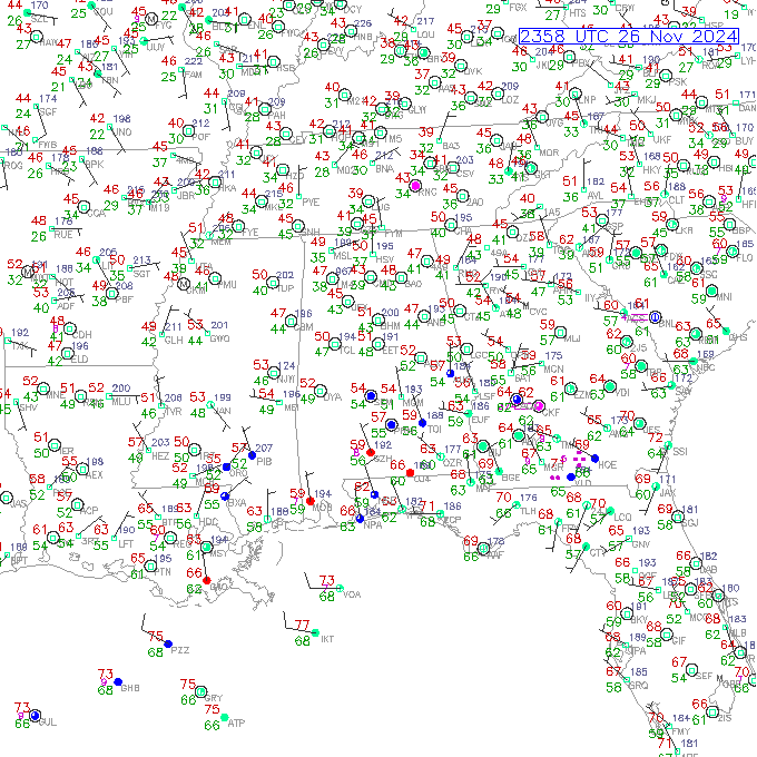 mgm METAR plot