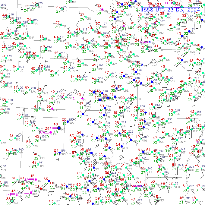 ict METAR plot