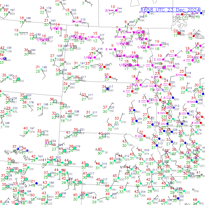 pir METAR plot