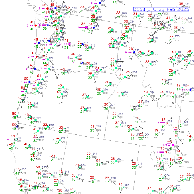 lws METAR plot