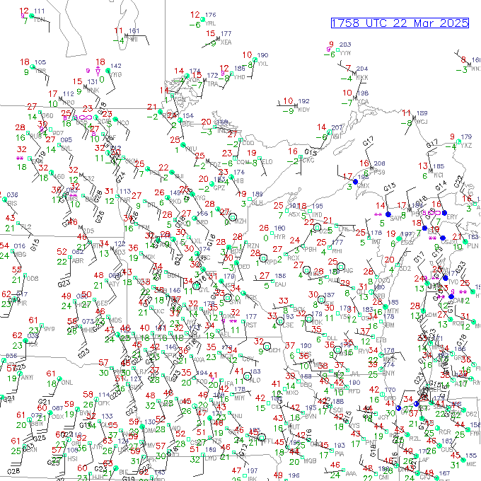 dlh METAR plot