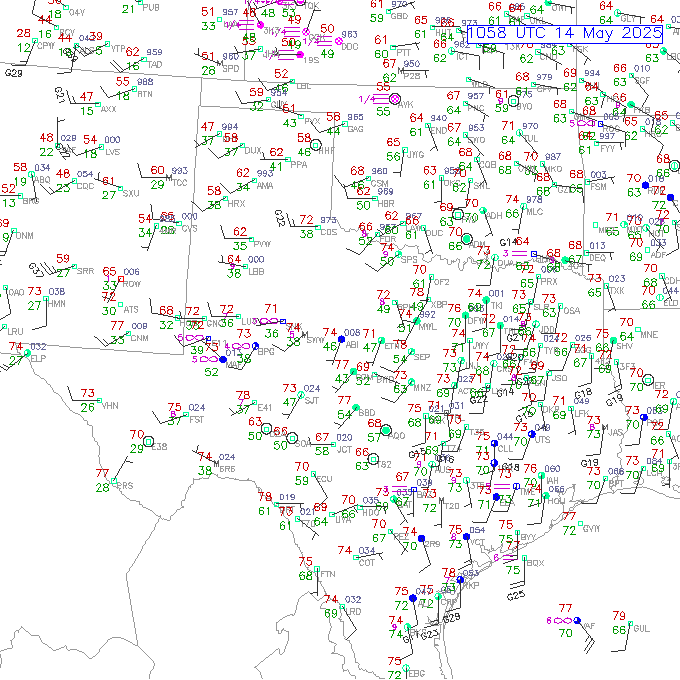 abi METAR plot