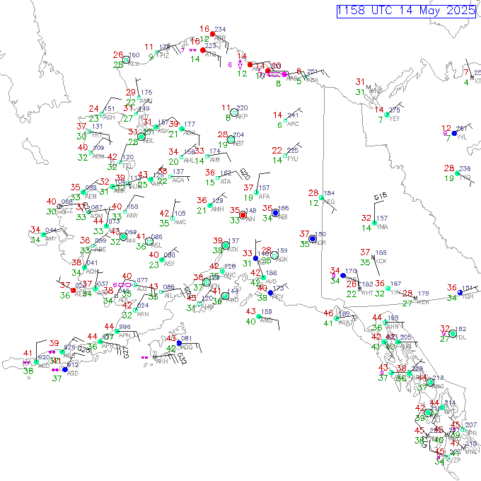 pak METAR plot