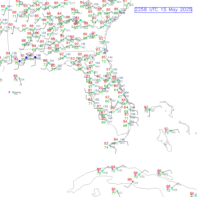 tpa METAR plot