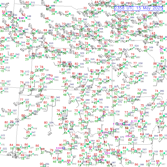 ict METAR plot