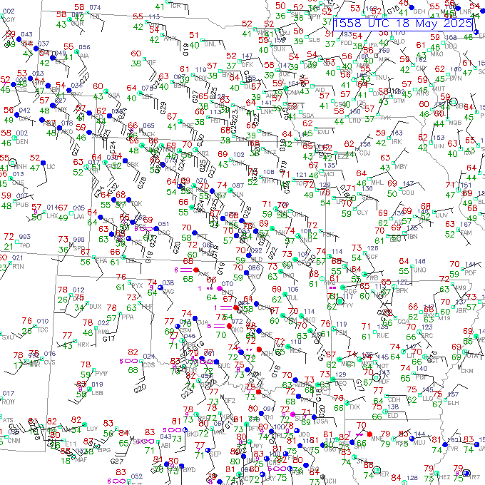 ict METAR plot