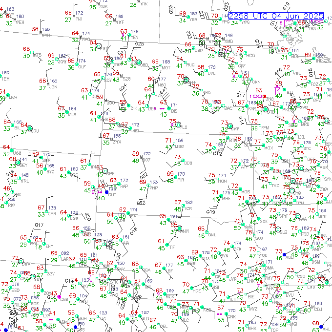 pir METAR plot