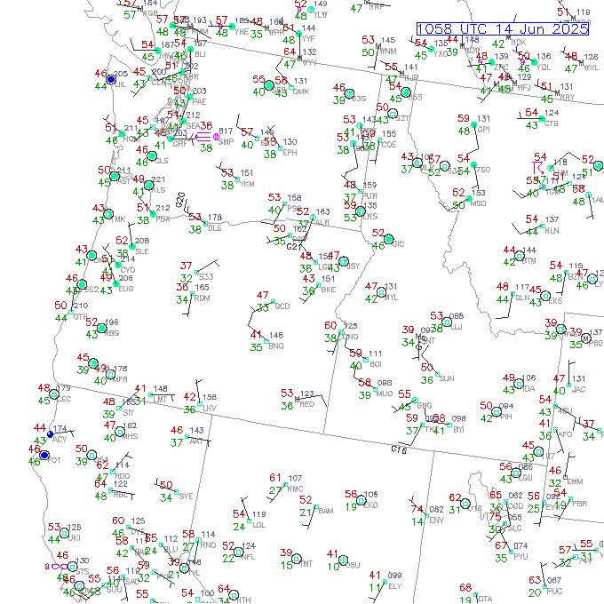 lws METAR plot
