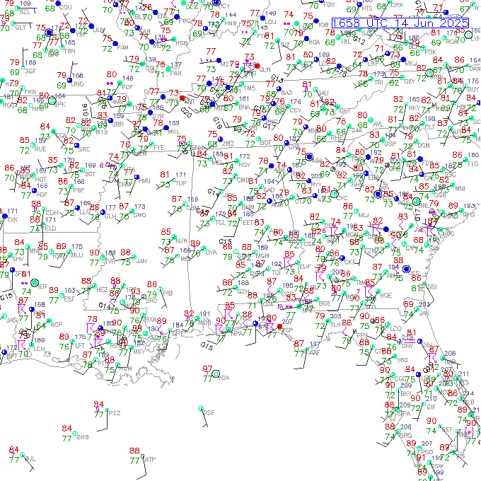 mgm METAR plot