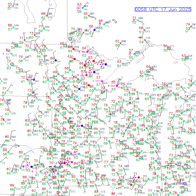 dlh METAR plot
