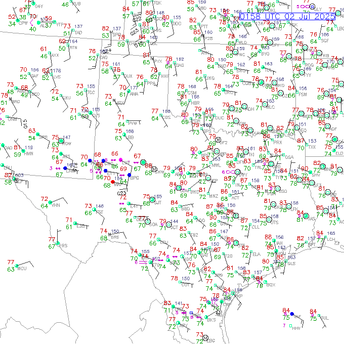 abi METAR plot