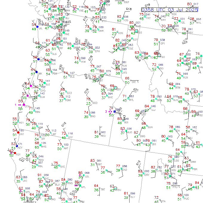 lws METAR plot