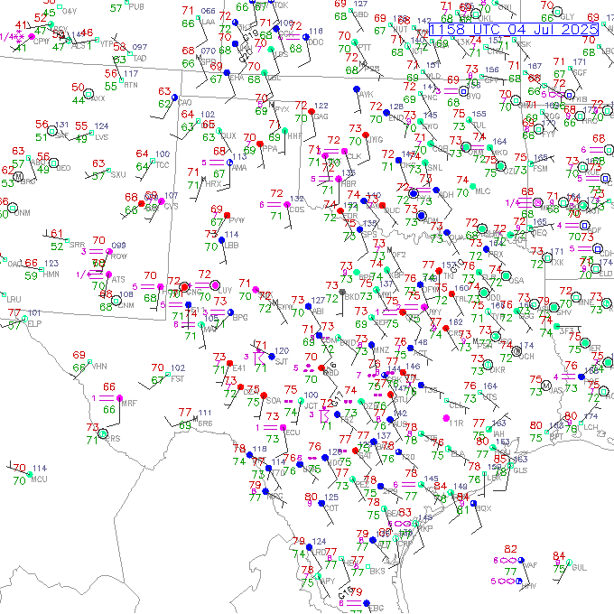 abi METAR plot