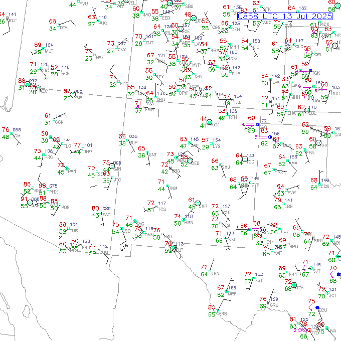 abq METAR plot