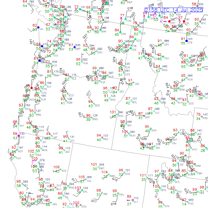 lws METAR plot