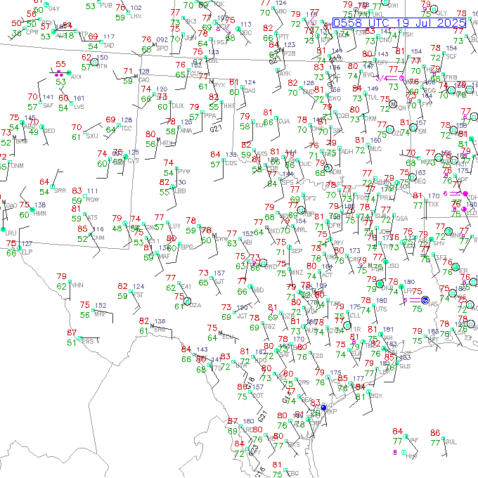 abi METAR plot