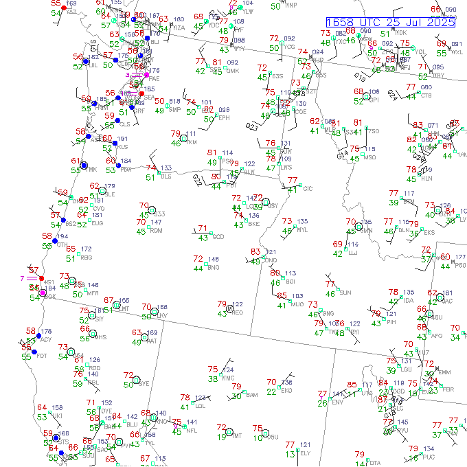 lws METAR plot