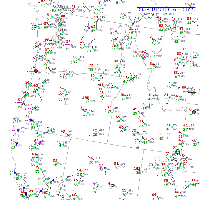 lws METAR plot