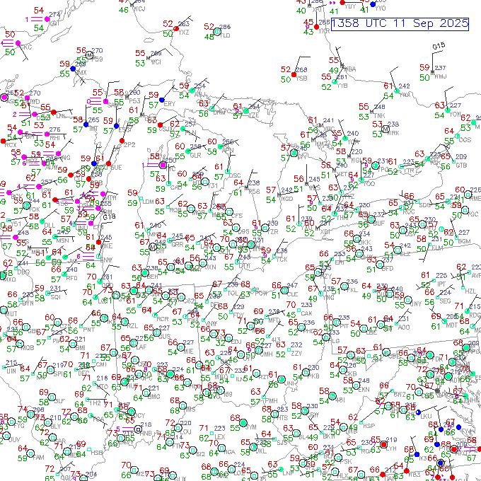 dtw METAR plot