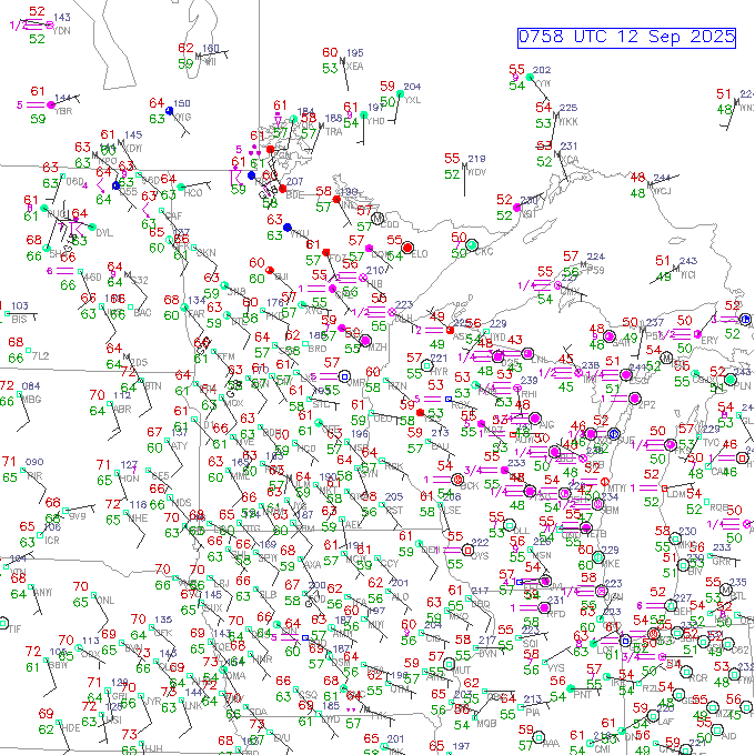 dlh METAR plot