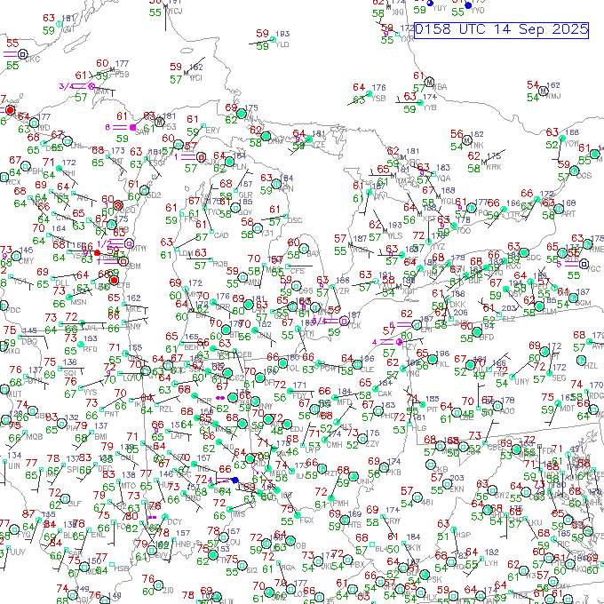dtw METAR plot