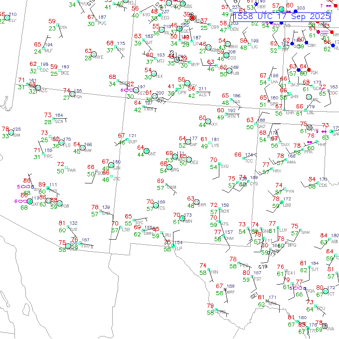 abq METAR plot