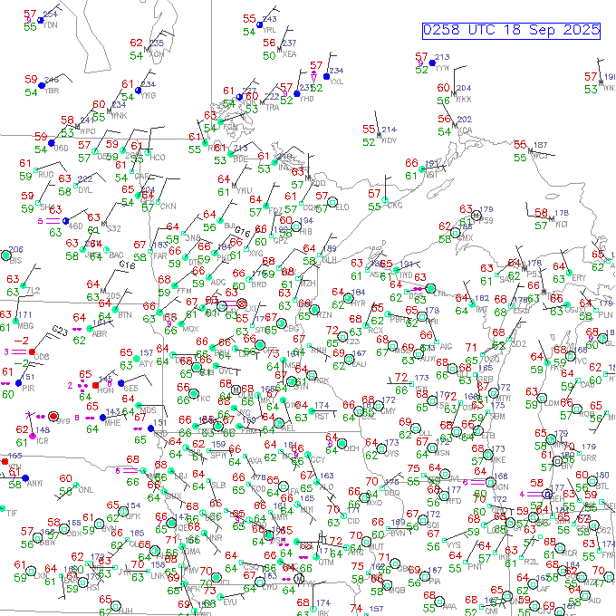 dlh METAR plot