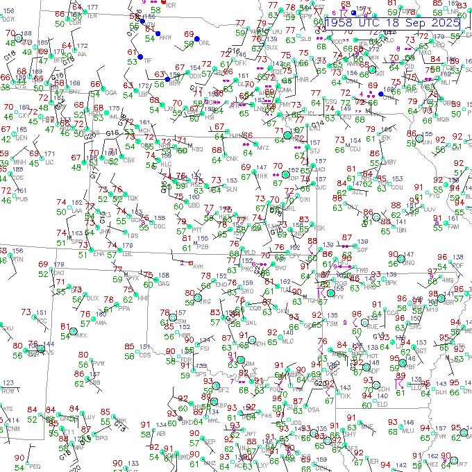 ict METAR plot