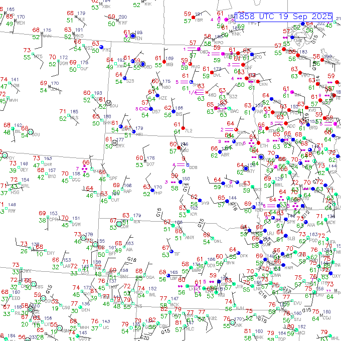 pir METAR plot