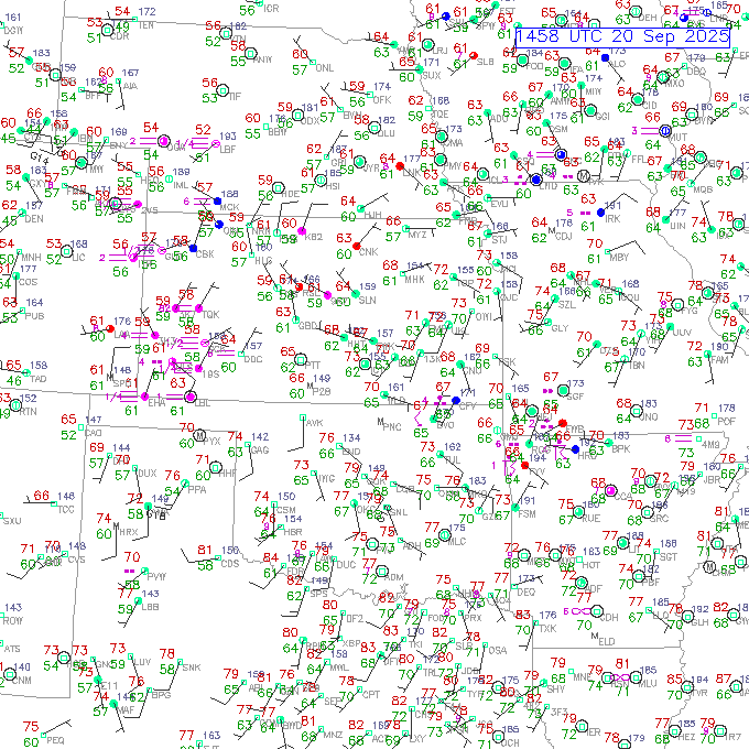 ict METAR plot