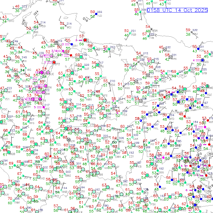 dtw METAR plot