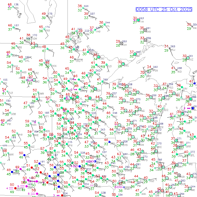 dlh METAR plot
