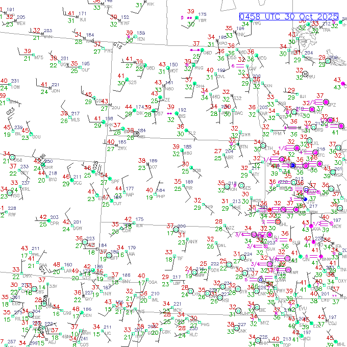 pir METAR plot