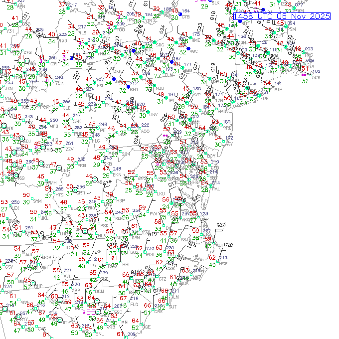 bwi METAR plot
