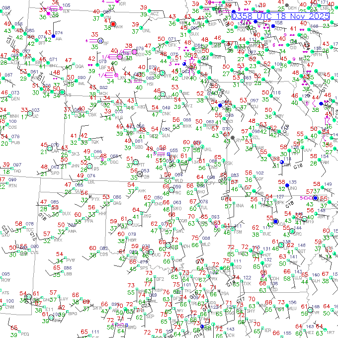 ict METAR plot