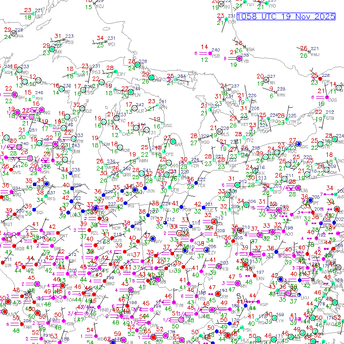 dtw METAR plot