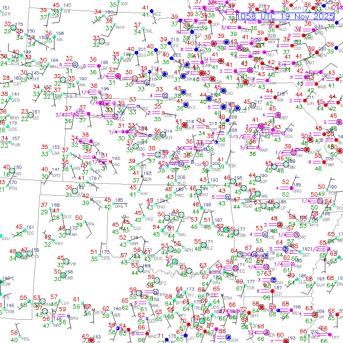 ict METAR plot