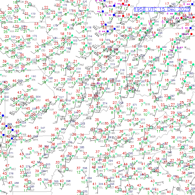 evv METAR plot