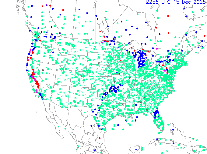 ina METAR plot