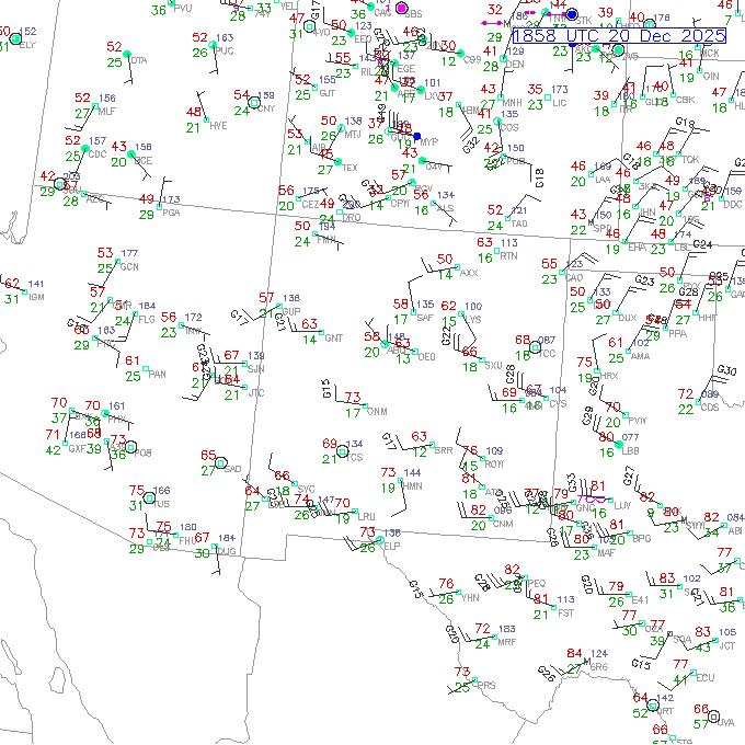 abq METAR plot