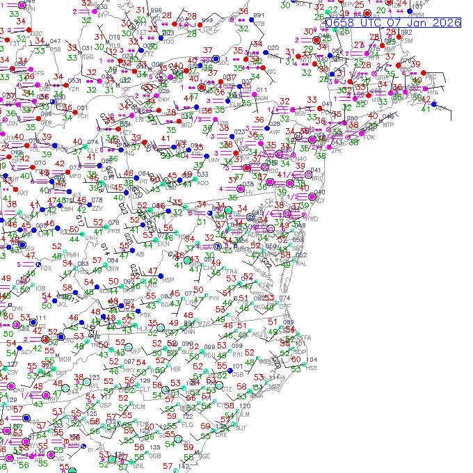 bwi METAR plot