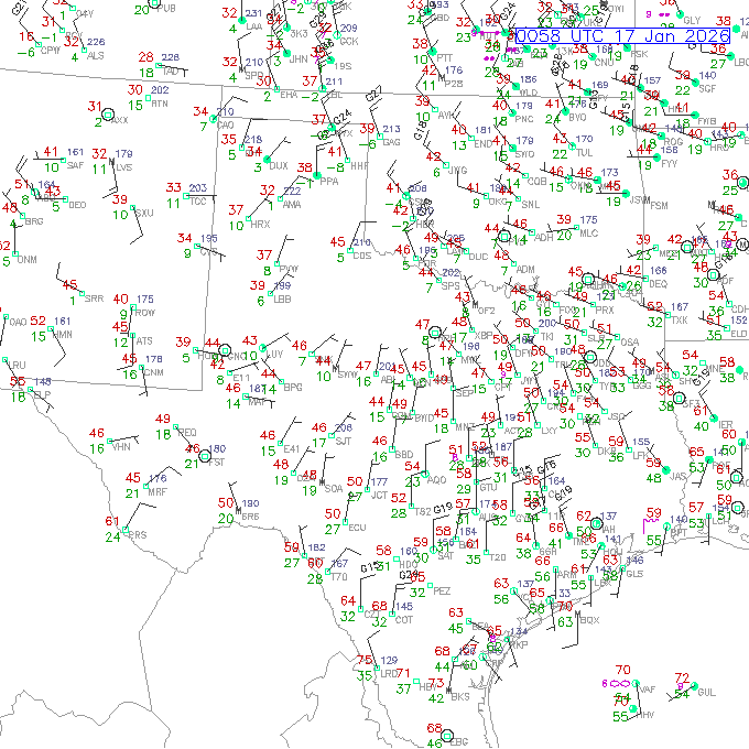 abi METAR plot