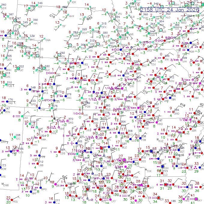 ict METAR plot