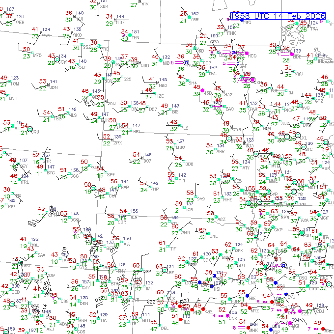 pir METAR plot