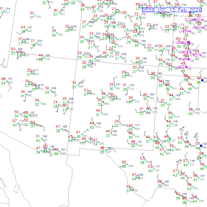 abq METAR plot