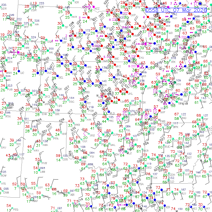 ict METAR plot